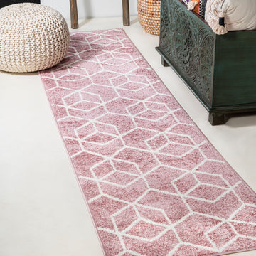 Tumbling Blocks Modern Geometric Area Rug 2